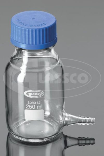 Bottle, Aspirator, with GL 45 Cap with Tubulation